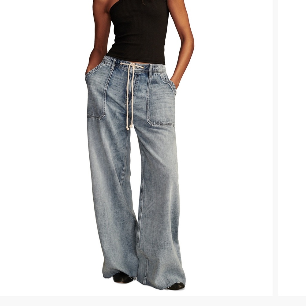 Lucky Brand Women’s Patch Pocket Pull On Jeans Size M